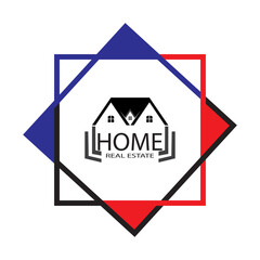 home logo template that is unique and simple