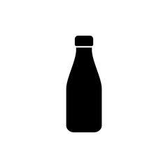 Bottle icon vector. bottle sign and symbol