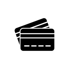 Credit card icon vector. Credit card payment sign and symbol