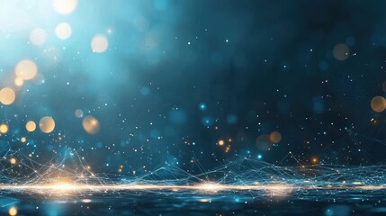 Dynamic neural pathways and abstract ai engineering virtual space visual art digital environment immersive viewpoint creative technology concept