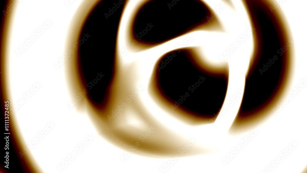 Poster fluid dynamics of abstract light and shadow patterns