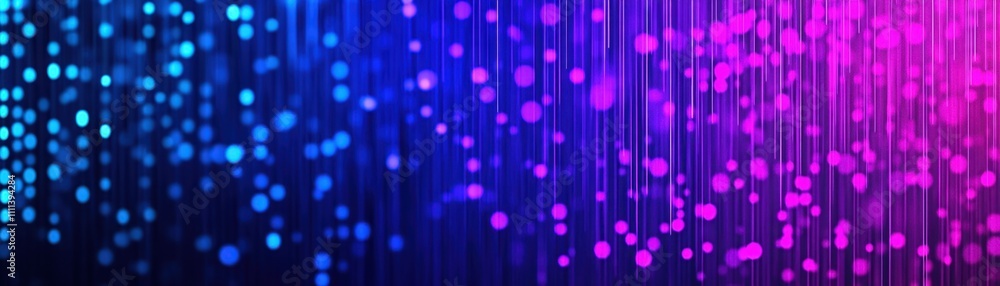 Poster vibrant abstract background with colorful bokeh lights creating a dreamy atmosphere of purples, blue