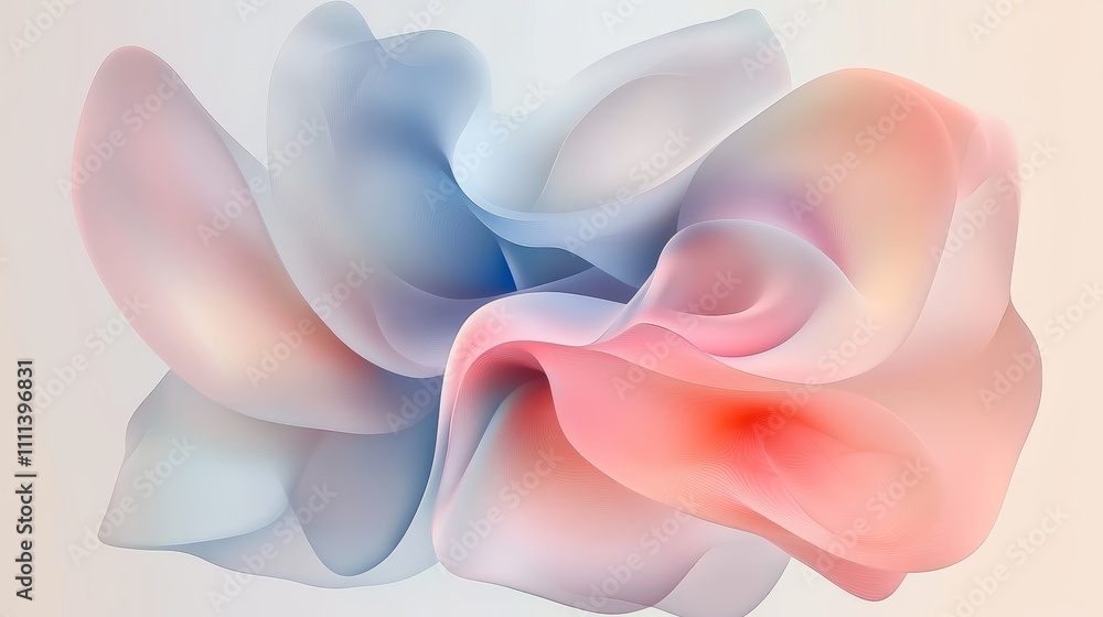Aufkleber abstract fluid art background, swirling colors and dynamic patterns in motion mesmerizing