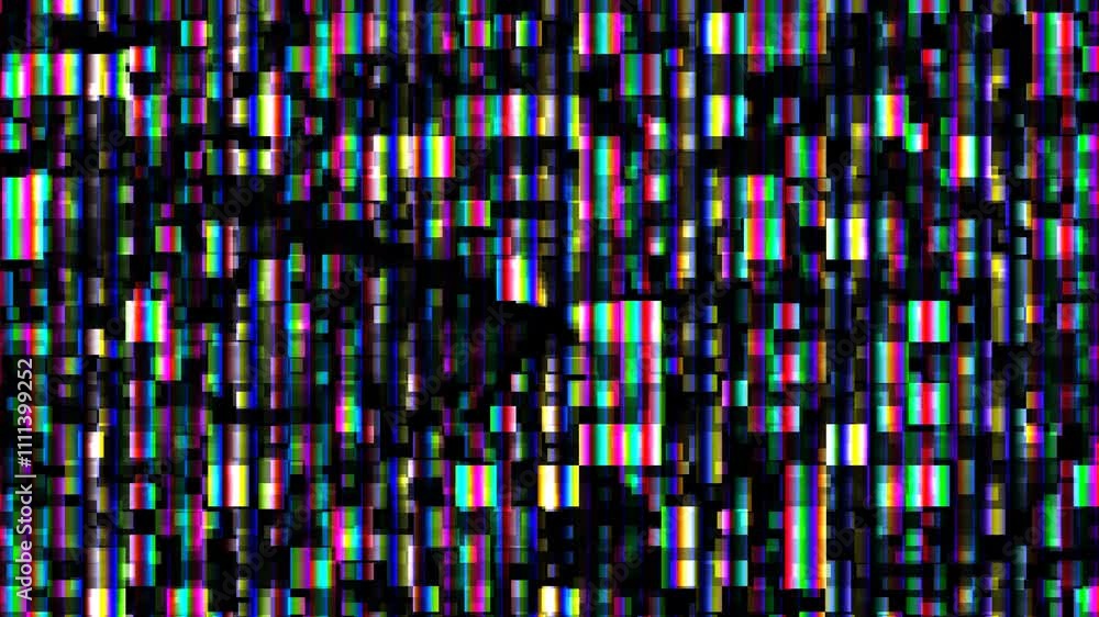 Aufkleber smooth 3d depth of squares with gradual opacity movement