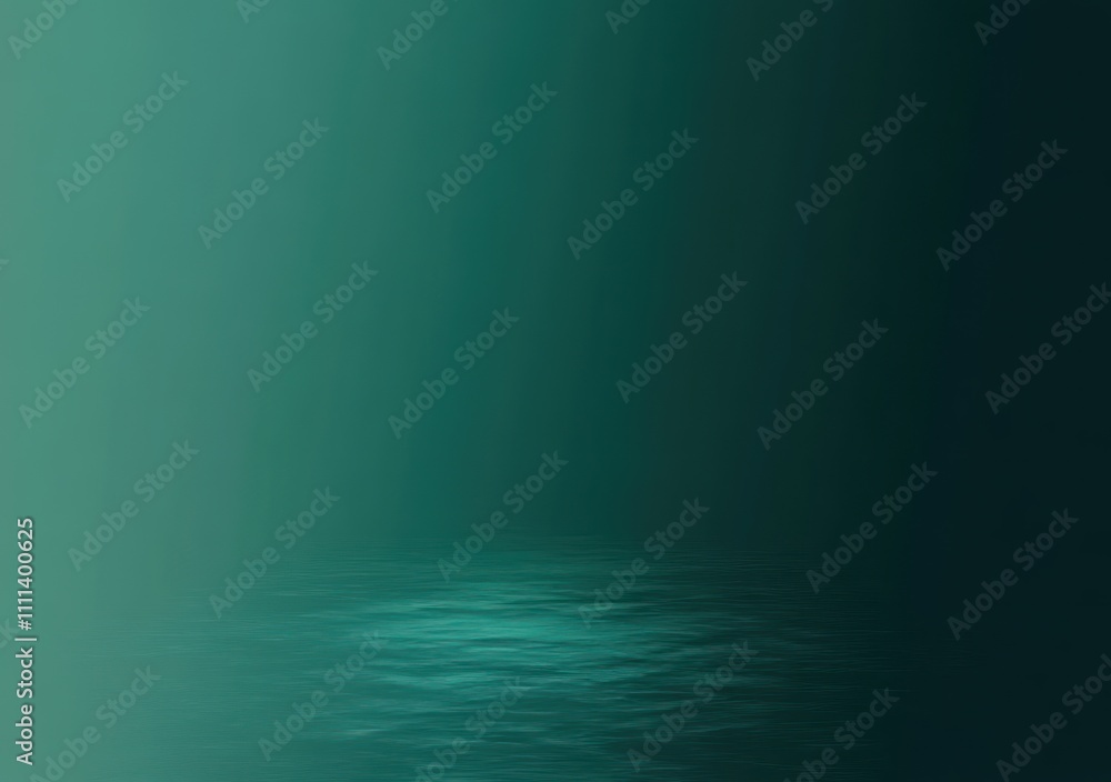 Poster dark green linear gradient background soft ambient design modern graphic resource