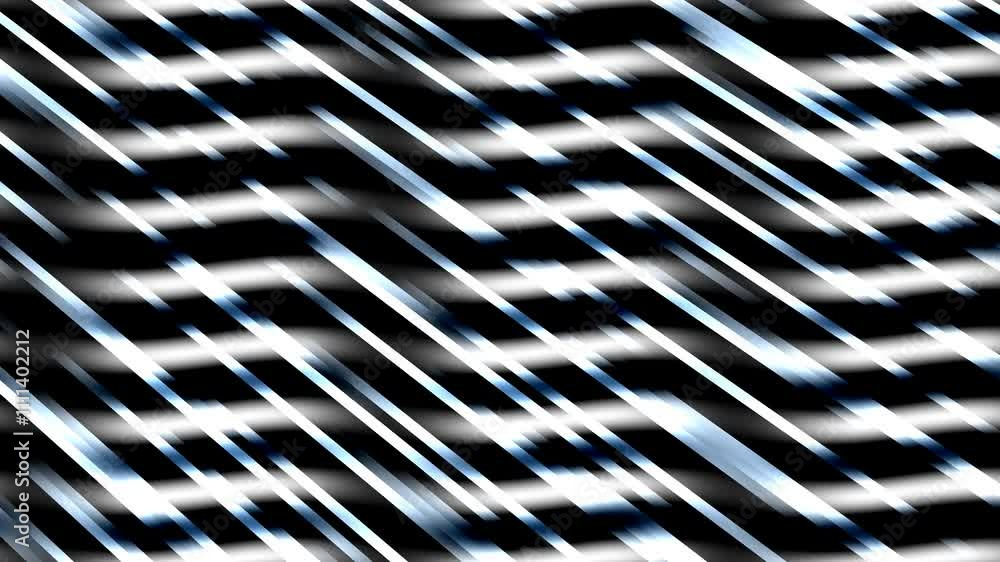 Aufkleber smooth wriggling lines with dynamic cross bars