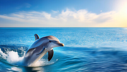 Close-Up of a Dolphin