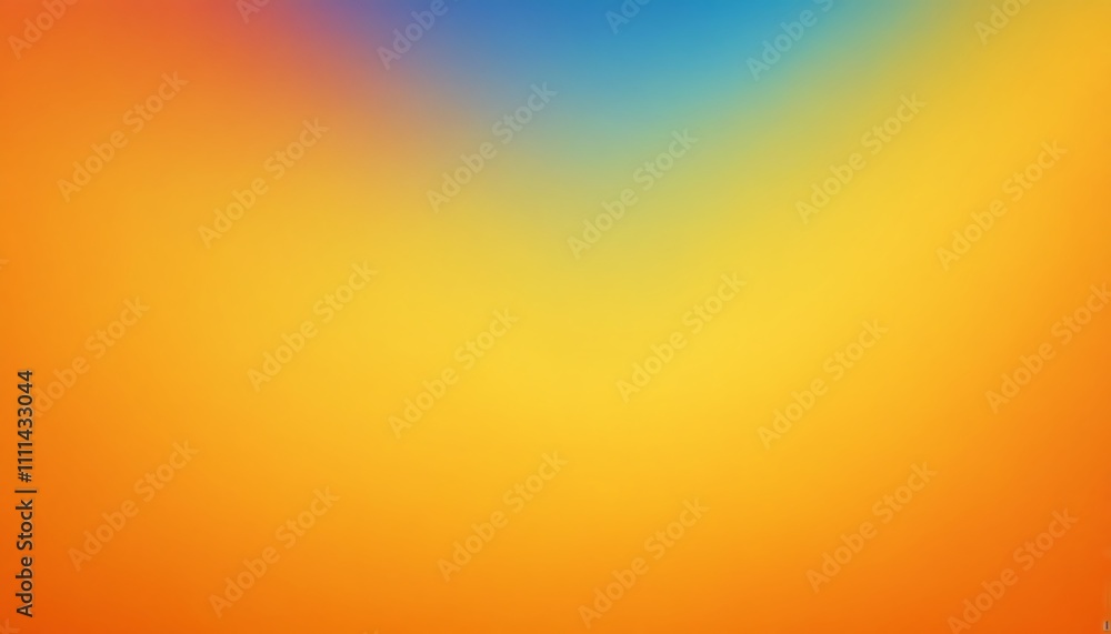 Poster ,yellow blue red grainy multicolored background abstract gradient background with delicate waves,vib