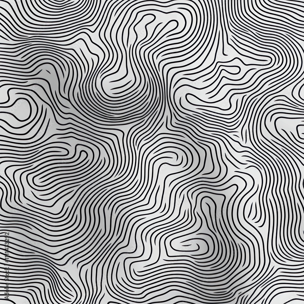 Poster fingerprint pattern background for identity security and privacy