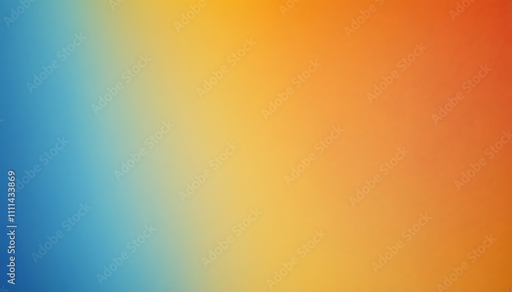 Poster ,yellow blue red grainy multicolored background abstract gradient background with delicate waves,vib