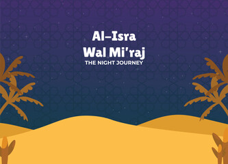isra miraj bacground template