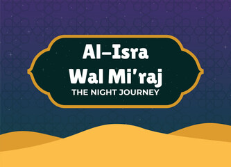 isra miraj bacground template