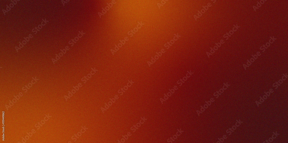 Aufkleber Abstract background with a texture. Noise grain and rough. noisy gradient background in dark red and orange grunge color high angle. Backdrop, template, banner, background for creators and designers.