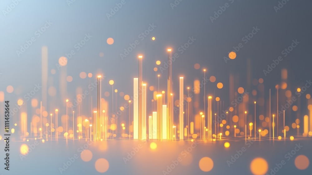 Poster Abstract Light Rays and Bokeh Effects in Background
