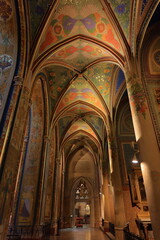 Naklejka premium Saints Peter and Paul Basilica (Bazilika svateho Petra a Pavla) in Prague Czech (Praha, Czechia)