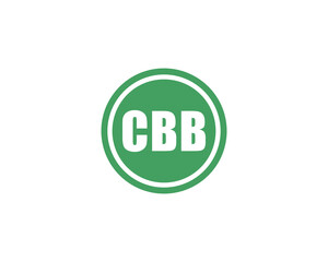 CBB logo design vector template. CBB