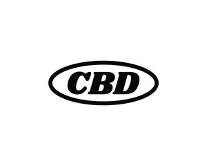 CBD logo design vector template. CBD