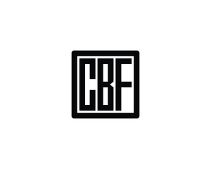 CBF Logo design vector template. CBF