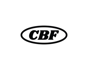 CBF Logo design vector template. CBF