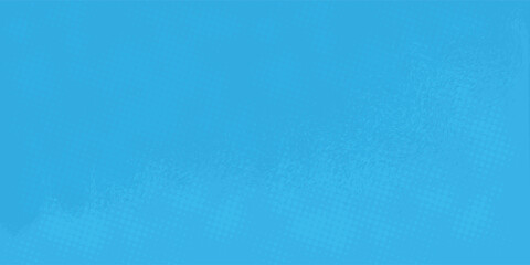 Halftone dots on blue background. Comic pop art style blank layout. Template design for comic book, presentation, sale or web banner