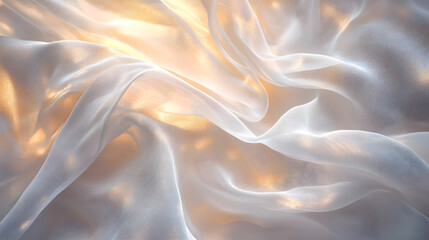 Fototapeta premium Radiant Symphony: The Enchanted Glow of Light and Smoke in Perfect Harmony