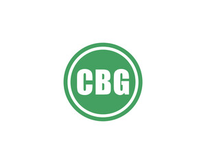 CBG Logo design vector template. CBG