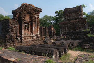 Ruins Temple Son Sanctuary Vietnam