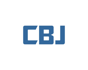 CBJ logo design vector template. CBJ