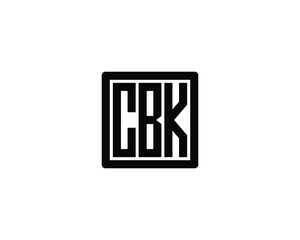 CBK logo design vector template. CBK