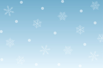 雪の背景イラスト素材