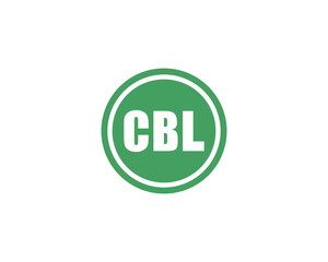 CBL logo design vector template. CBL