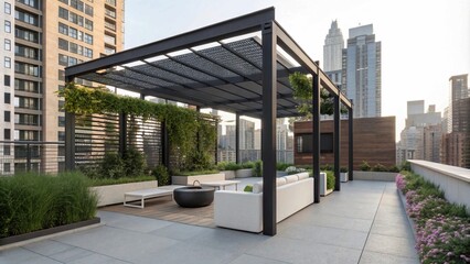 Pergola with integrated outdoor kitchen, stylish pergola designs with built-in kitchen features