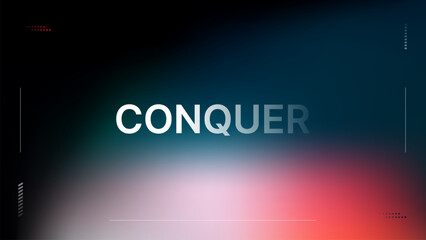 Gradient Background Design–Minimalistic Modern Text Art with a Soft Color Spectrum-Vector illustration