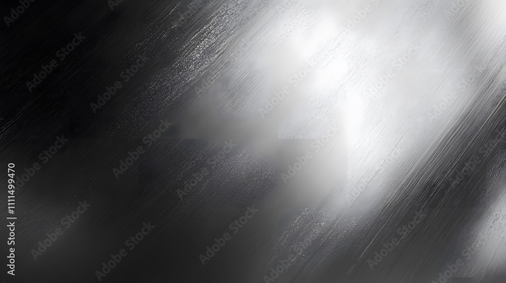 Poster abstract grayscale texture with diagonal brush strokes