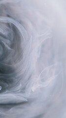 Abstract cloud. Blur glitter. Defocused gray paint smoke mixture ink texture mist vortex moving on...