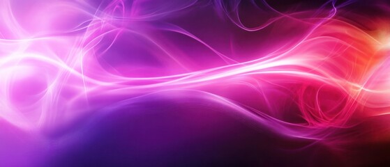 Fototapeta premium Abstract colorful wave patterns with light effects