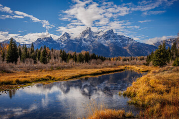 autumn in the mountains