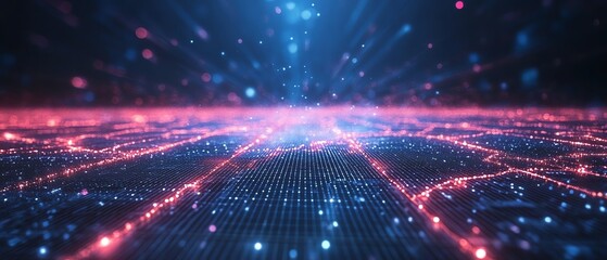 Obraz premium Sustainable farm landscape featuring crops under solar panels, highlighting the innovative agrivoltaics concept that combines agriculture with solar energy production