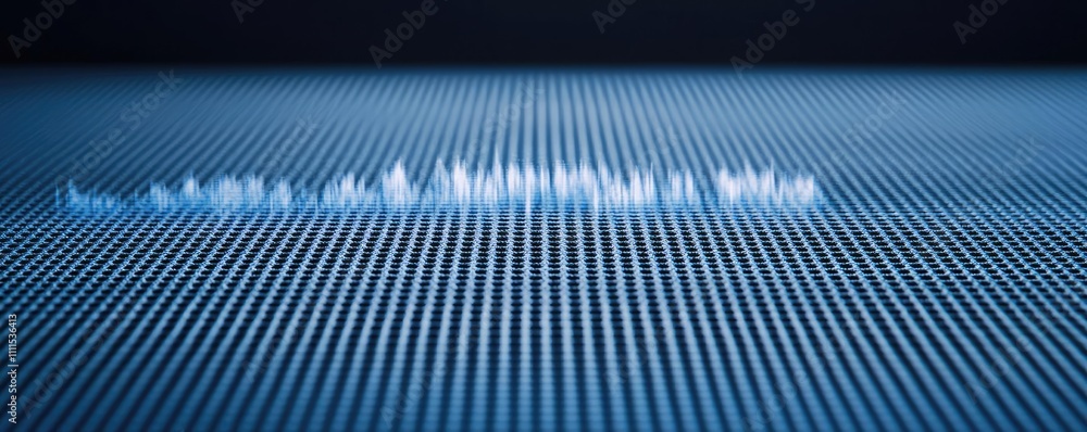 Poster abstract digital background with lines and light effects.