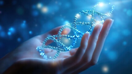 DNA-tailored holistic health solutions, consultant reviewing personal profile