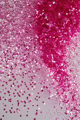 pink water drops background