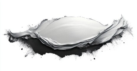 Wet Cement Texture with Smooth Gradients and Dynamic Brush Strokes in Minimalistic Design