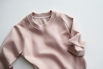 Women's color sweatshirt with long sleeves