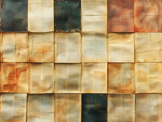 Fototapeta premium Aged Textured Paper Background Illustration