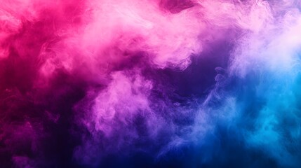 Obraz premium Abstract Colorful Smoke Swirling Formation
