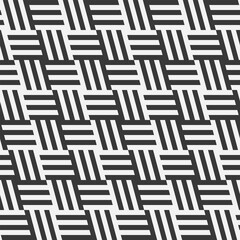 Seamless Geometric Stripe Pattern, Modern Black and White Geometric Pattern, Diagonal Stripe Tile Background