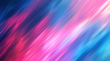 Fototapeta premium Blurred background of purple, blue and pink colors with diagonal lines