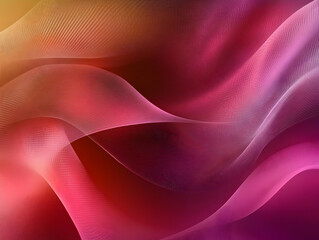 Abstract Pink Wave Background Illustration