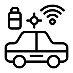 Car Line Icon