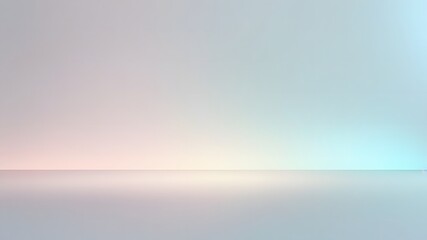Fototapeta premium Minimalist Abstract Background with Soft White and Pastel Gradients and Glowing Accents 